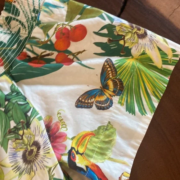 J. Crew Multicolor Tropical Dress/ Size 10/ GORGEOUS PRINT - Picture 7 of 10